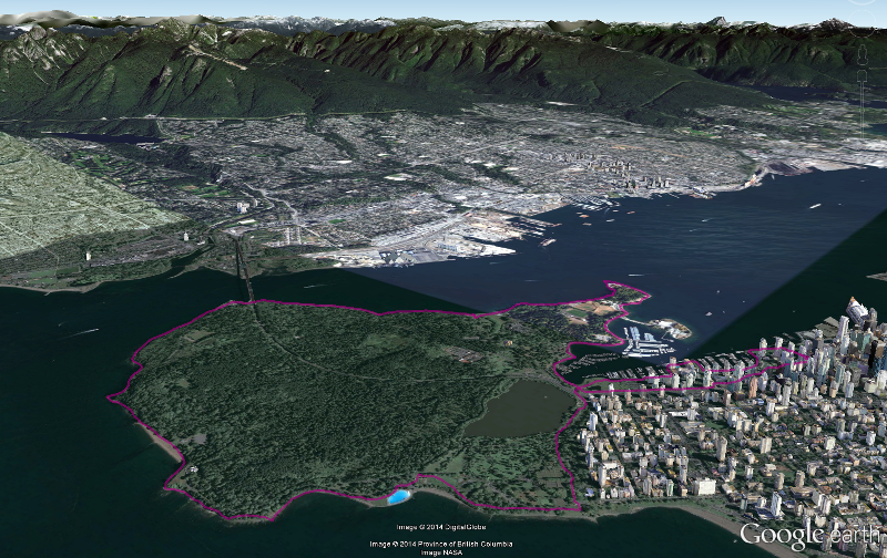 Vancouver Run - August 09, 2010 (8.2 miles)